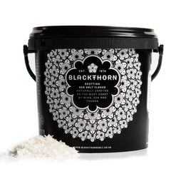 100% Blackthorn Scottish Sea Salt Flakes Tub (3lb Container)