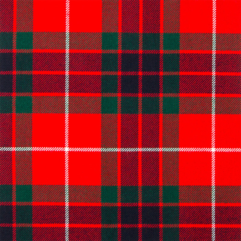 16oz Heavyweight Tartan Fabric   Fraser Red (Dress) modern