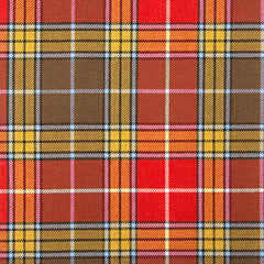 16oz Heavyweight Tartan Fabric   Buchanan weathered