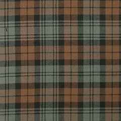 16oz Heavyweight Tartan Fabric   Campbell OLD weathered