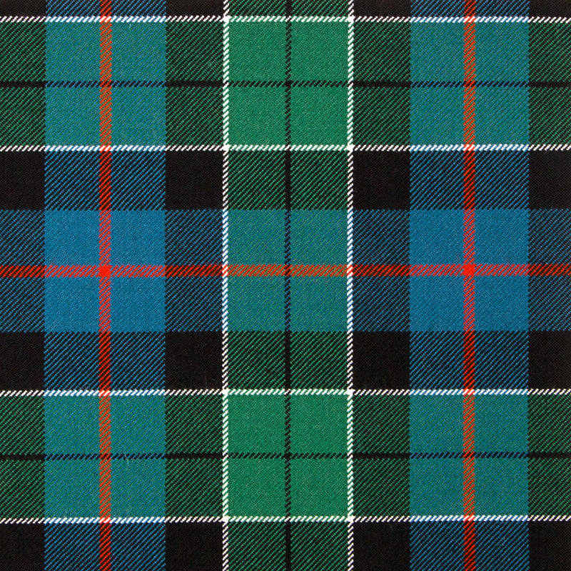 16oz Heavyweight Tartan Fabric   Leslie Green ancient