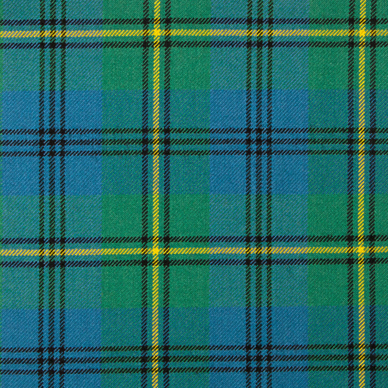 16oz Heavyweight Tartan Fabric   Johnstone ancient