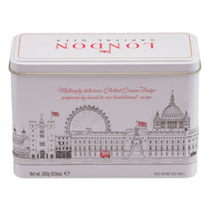 London City Clotted Cream Fudge Tin 10oz (Case of 12)