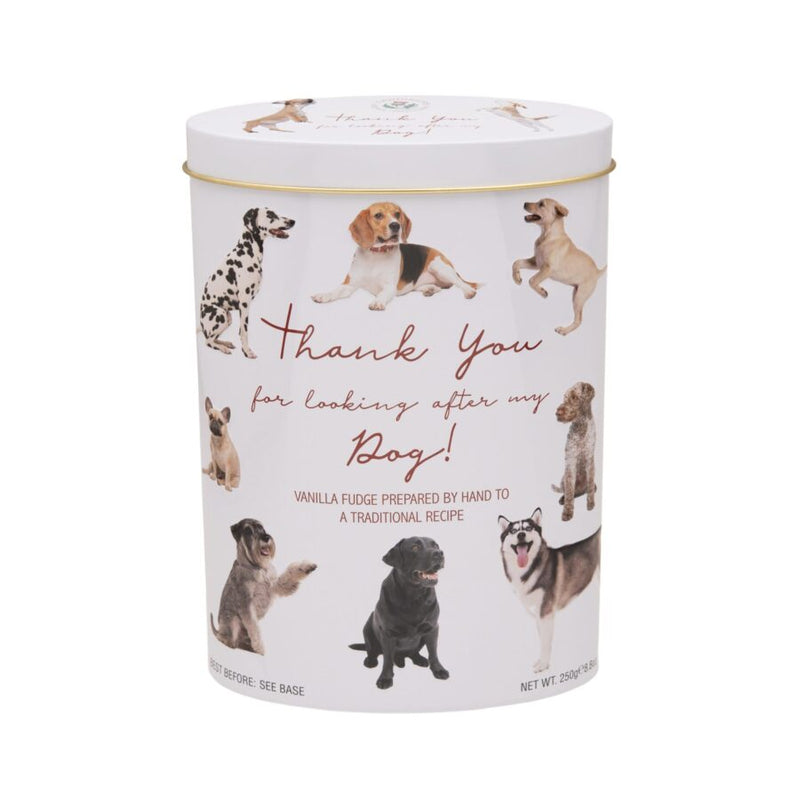 Thank You "DOGS" Tin - Vanilla Fudge (Case of 12)