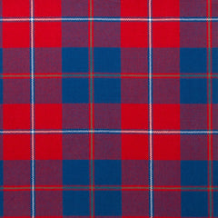 10oz Lightweight Tartan Fabric   Galloway Red modern