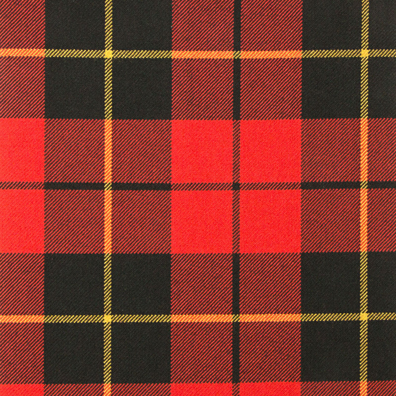 10oz Lightweight Tartan Fabric   Wallace Red modern