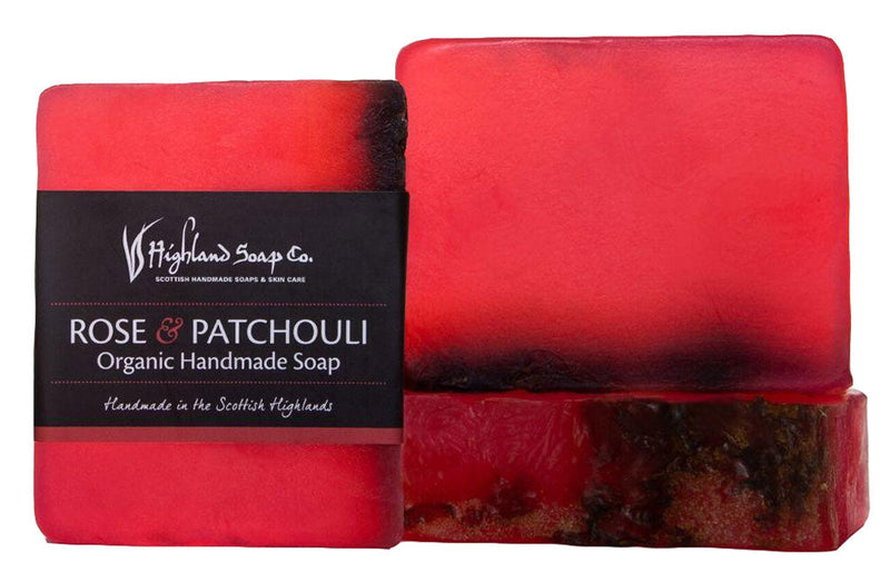 Rose & Patchouli Organic Soap Bar