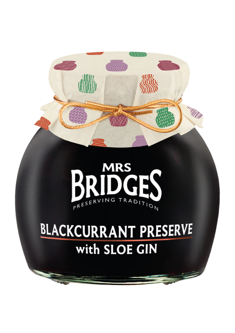 Blackcurrant Preserve with Sloe Gin (Case of 6)
