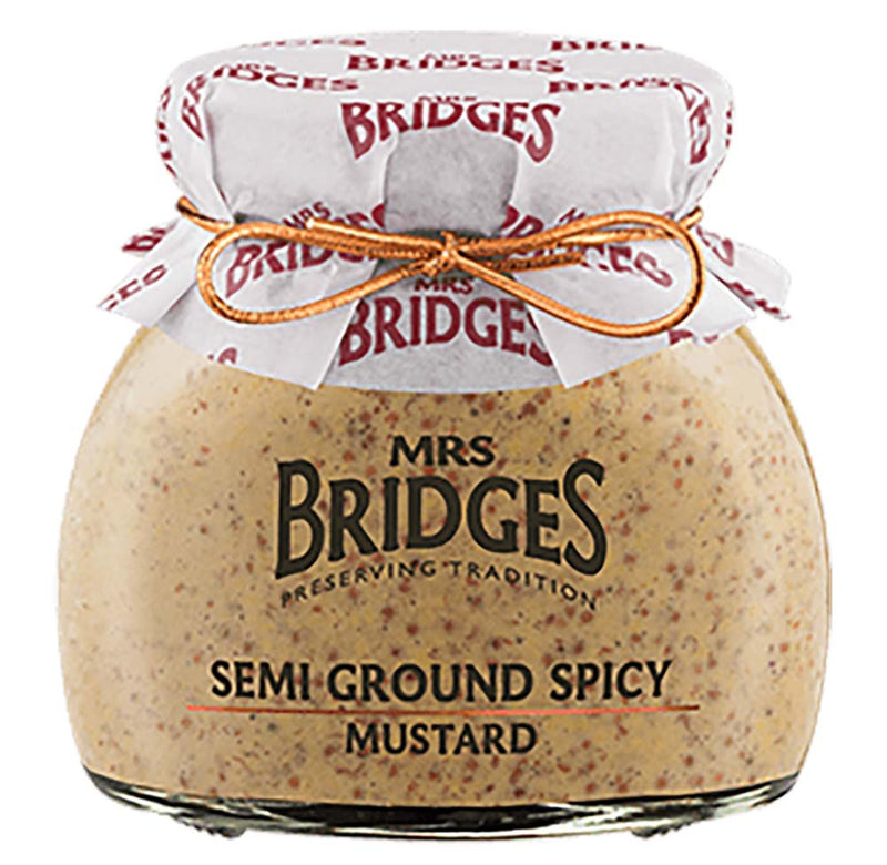 Mrs Bridges Semi Ground Spicy Mustard (Case of 6)