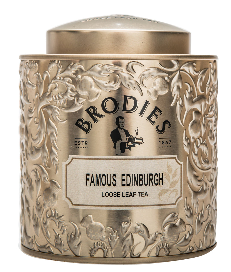 Famous Edinburgh Tea Caddy / 4.4 oz loose leaf tea (Case of 12)